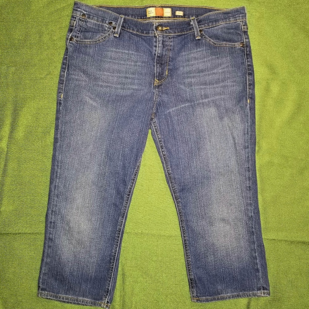 Old Navy Capri Jeans Low Waist Stretch Capris 16